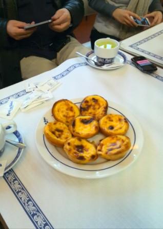 ポルトガル名物の「エッグタルト」