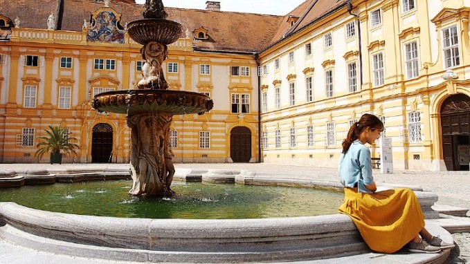 ひとり旅 Stift Melk メルク修道院